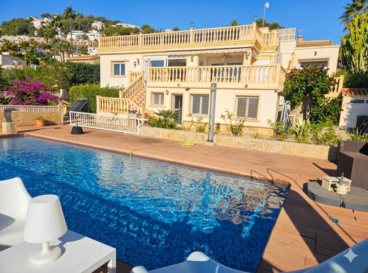 4-Bedroom Villa in Moraira
